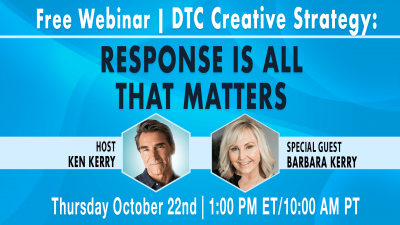 Watch the #ThoughtLeaderThursday Webinar — DTC Creative Strategy: Response is All That Matters