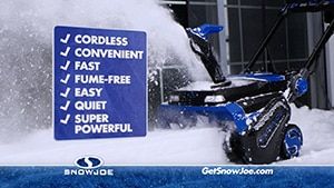 Cordless Snow Joe Infomercial