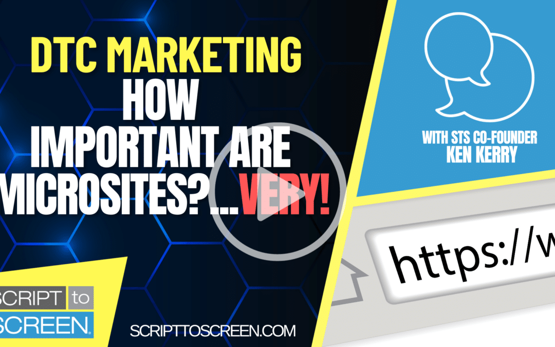 DTC Marketing – How Important are Microsites…Very